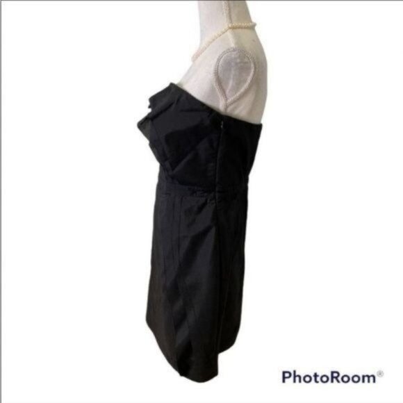 Ann Taylor loft strapless cotton blend mini dress, size 10 - Picture 3 of 9